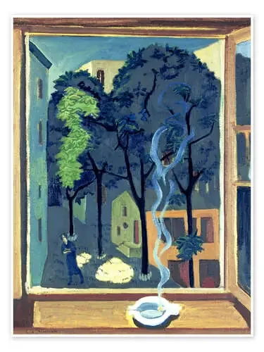 Patio con rayos de sol de Ernst Ludwig Kirchner ARTOTHEK
