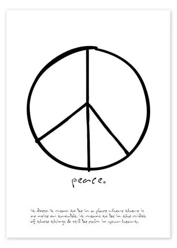 Paz (inglés) de m.belle