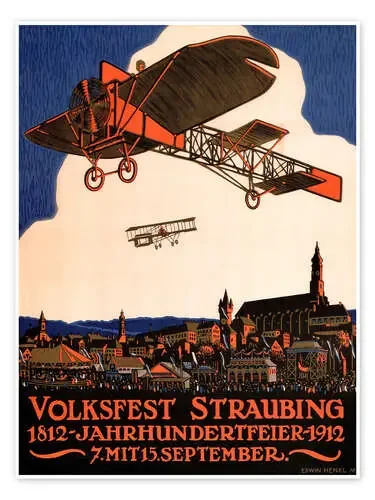 People in Straubing 1812 de Vintage Advertising Collection