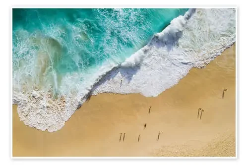 People on the beach de Matteo Colombo