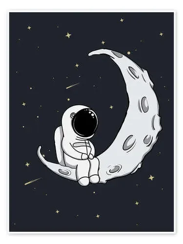 Pequeño hombre en la Luna de Kidz Collection Editors Choice