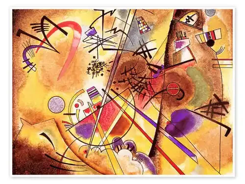 Pequeño sueño en rojo de Wassily Kandinsky Master Collection