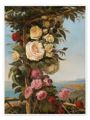 Pergola Above Nice – Hercule Trachel akg-images
