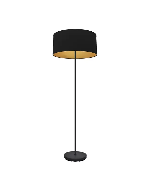 Pie de Salón Anuska Pantalla Negro-Oro