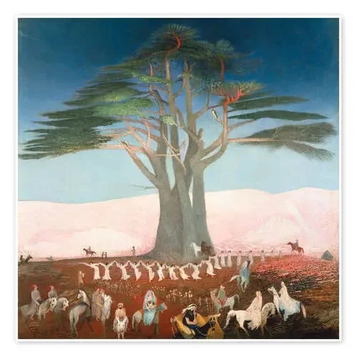Pilgrimage to the Cedars of Lebanon, 1907 de Tivador Csontvary Kosztka ARTOTHEK