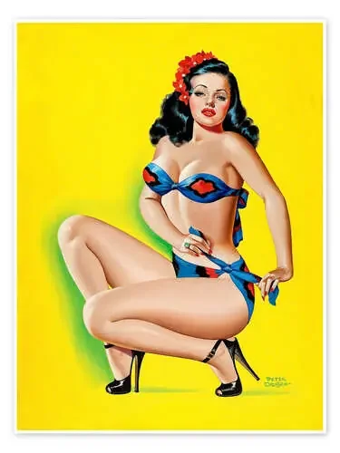 Pin Up in a Bikini de Peter Driben Master Collection