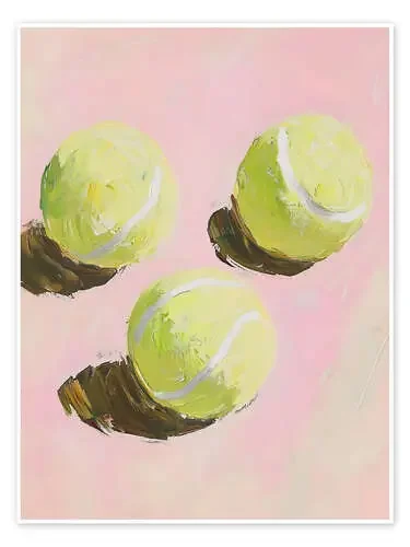 Pink Tennis Balls de LSR Design Studio