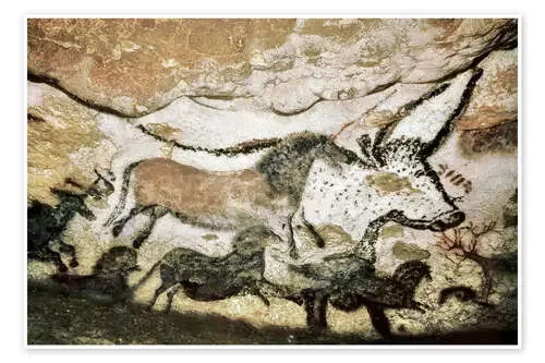 Pinturas rupestres en la cueva de Lascaux Everett Collection