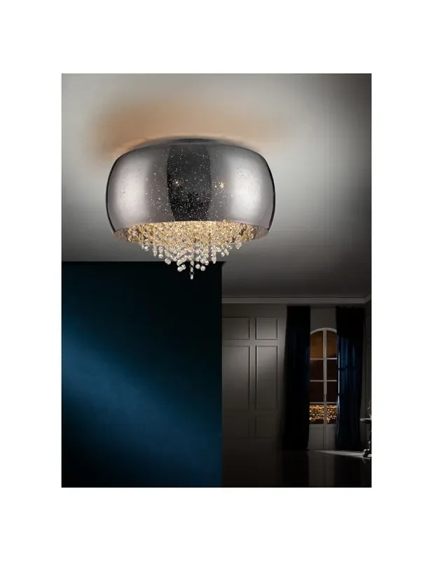 Plafón Cristal Espejado