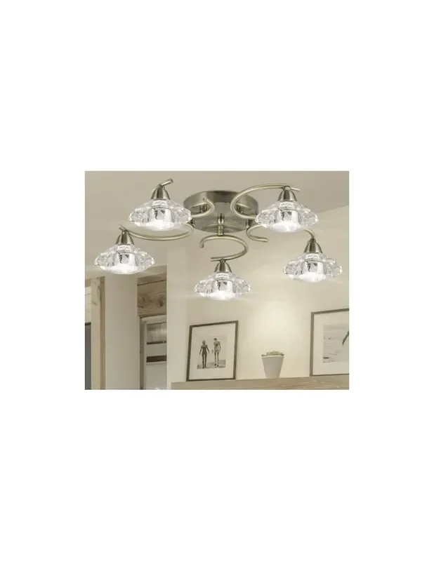 Plafón de Techo Dorado Oferta