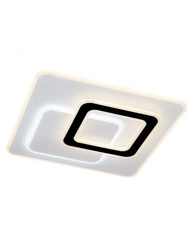 Plafón Diseño Moderno Blanco y Negro