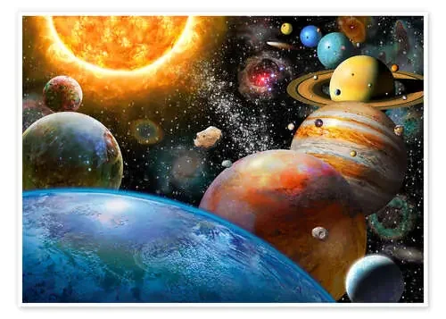 Planets and Their Moons de Adrian Chesterman MGL Licensing