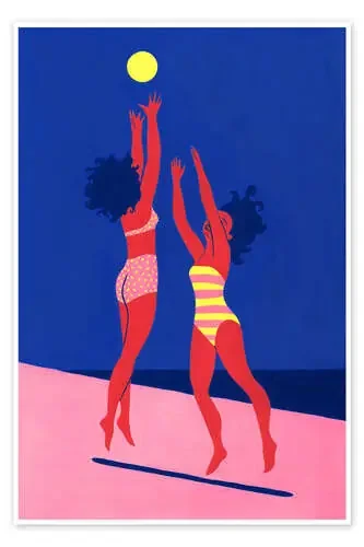 Playing On the Beach de Julie Lesouef 1x