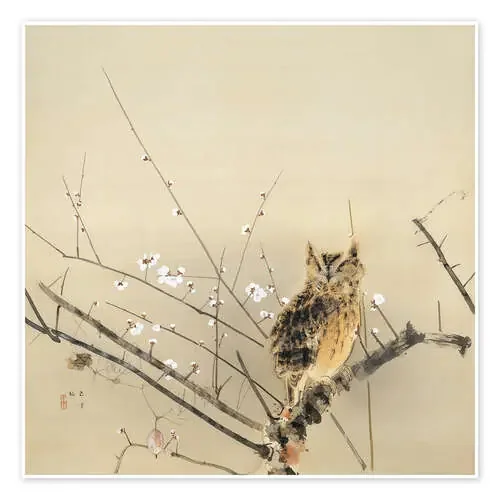 Plum blossoms de Nishimura Goun akg-images