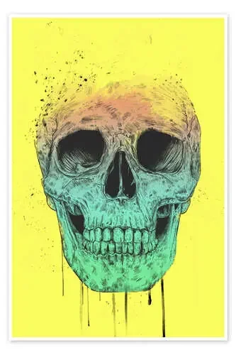 Pop art skull de Balazs Solti