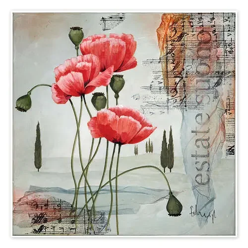 Poppies de Franz Heigl Advocate Art