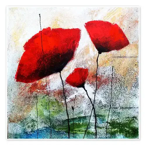 Poppy flowers II de Vittorio Vitale