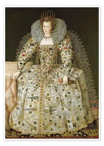 Portrait of a Lady de English School Bridgeman Images