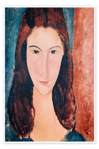 Portrait of a Young Girl de Amedeo Modigliani Bridgeman Images