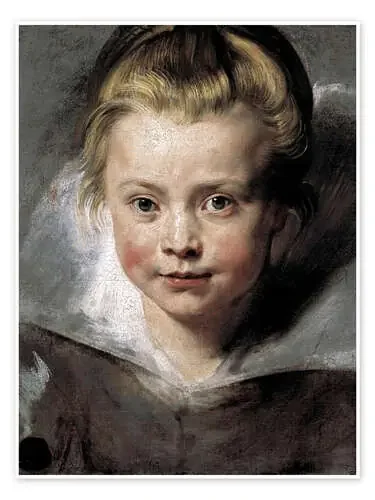 Portrait of Clara Serena Rubens de Peter Paul Rubens Master Collection