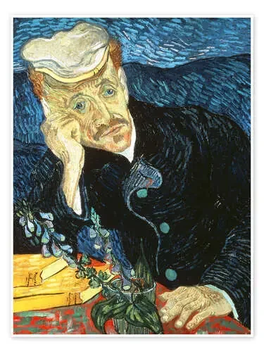 Portrait of Dr. Paul Gachet de Vincent van Gogh akg-images
