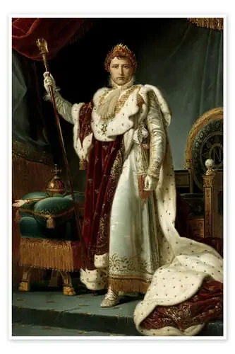 Portrait of Emperor Napoleon de François Pascal Simon Gerard Everett Collection