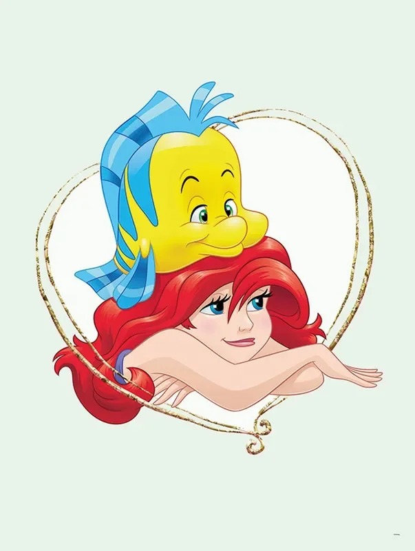 póster decorativo Ariel – La sirenita multi color de Disney – 610164