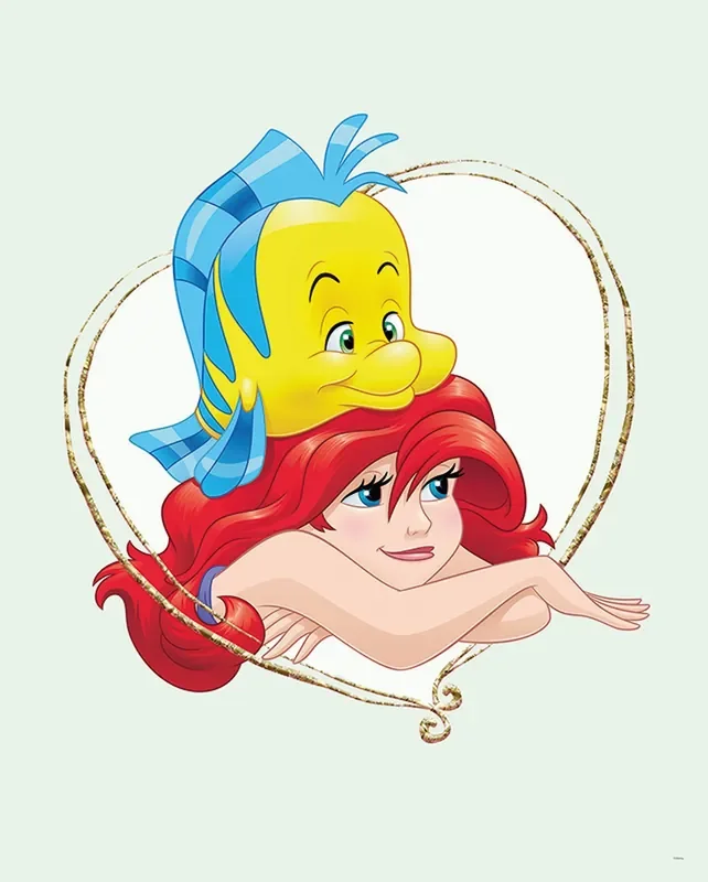 póster decorativo Ariel – La sirenita multi color de Disney – 610165