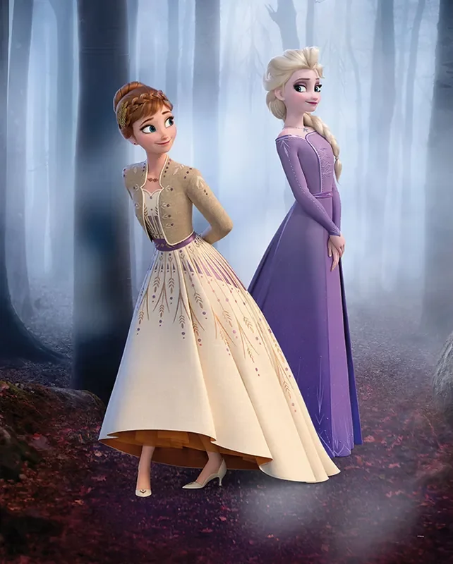 póster decorativo Frozen multi color de Disney – 610141
