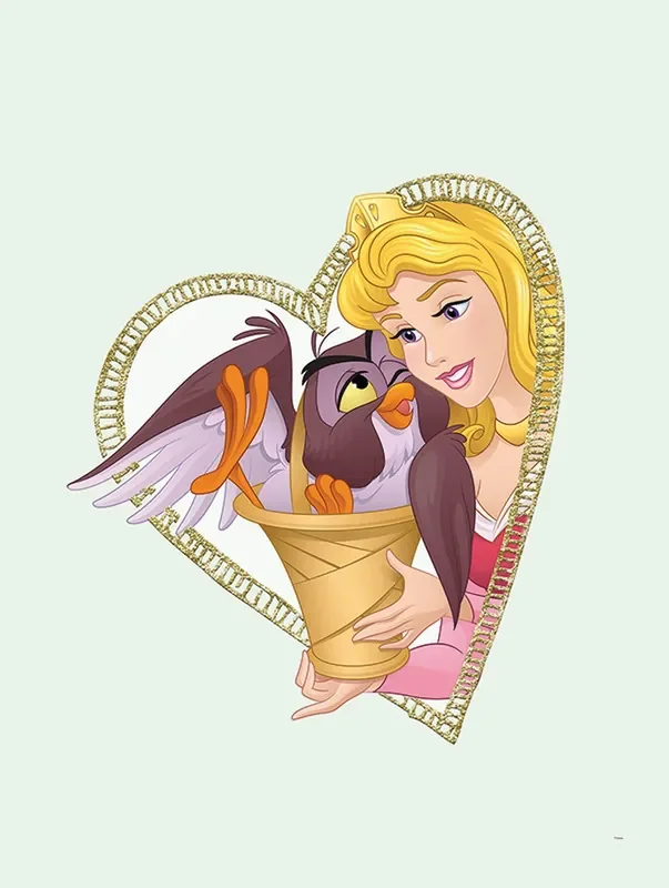 póster decorativo La bella durmiente multi color de Disney – 610167