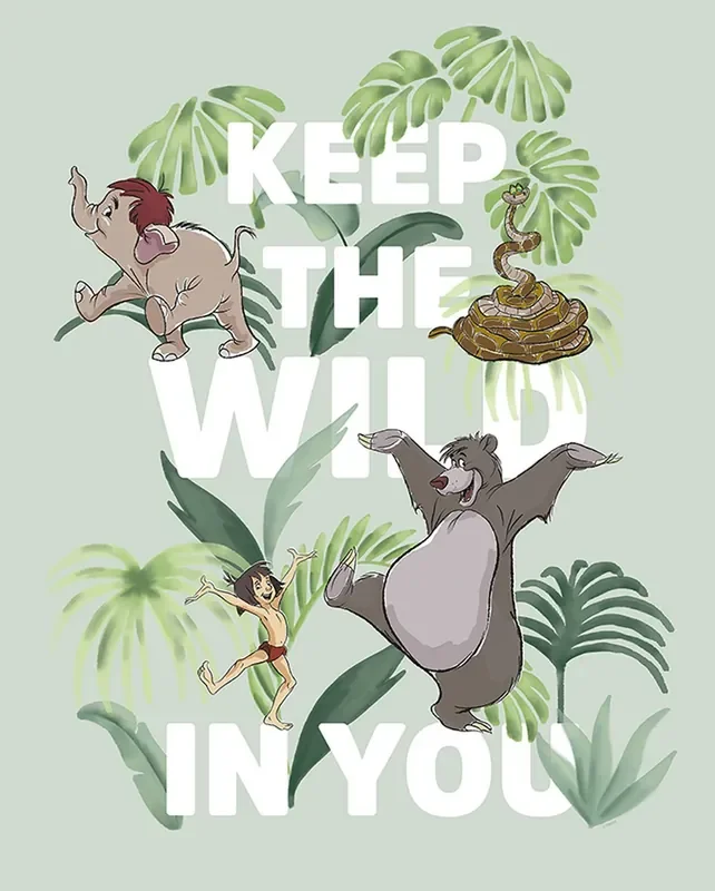 póster decorativo libro de la selva verde de Disney – 611654
