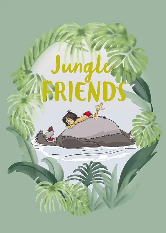 póster decorativo libro de la selva verde de Disney – 612710