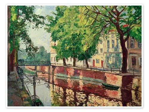Potsdam city canal de Philipp Franck akg-images