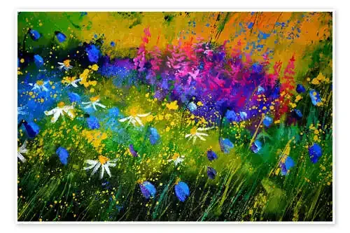 Pradera colorida de Pol Ledent