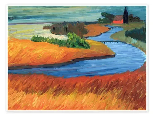 Prerowstrom, 1911 de Marianne von Werefkin Master Collection
