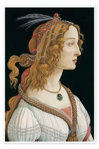 Presunto retrato de Simonetta Vespucci de Sandro Botticelli Master Collection