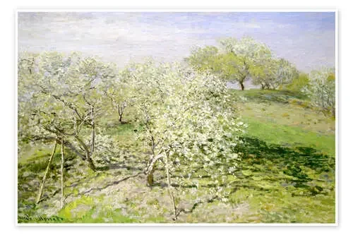 Primavera y manzanos en flor de Claude Monet Master Collection