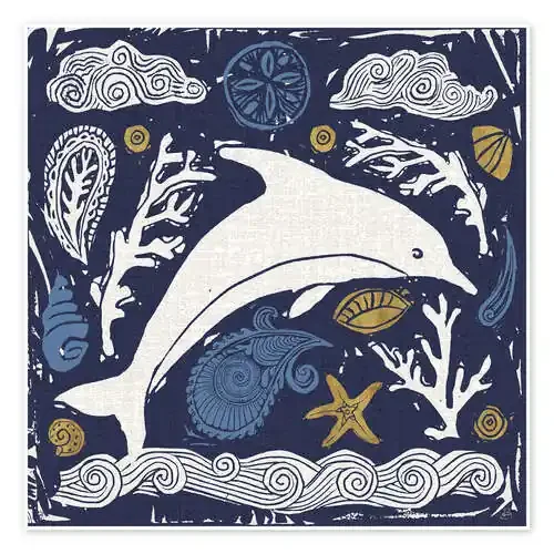 Primitive Sea I de Daphne Brissonnet Wild Apple Graphics