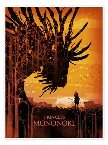 Princess Mononoke de Albert Cagnef