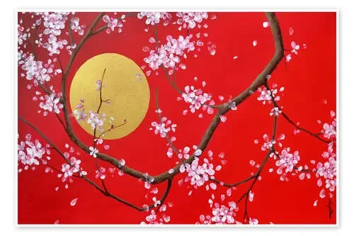Printemps Sakura – Cherry branch de Sophie Duplain