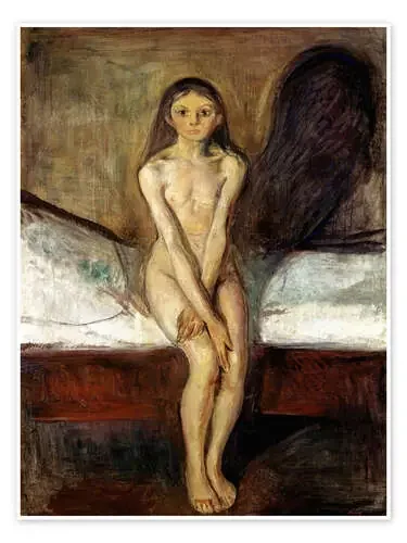 Puberty de Edvard Munch Master Collection