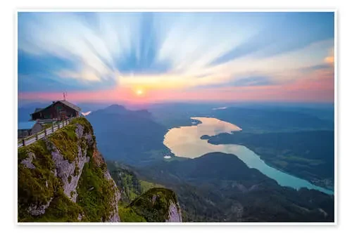 Puerta celestial al atardecer de Silvio Schoisswohl