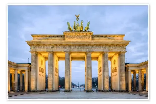Puerta de Brandeburgo en Berlín de Michael Valjak