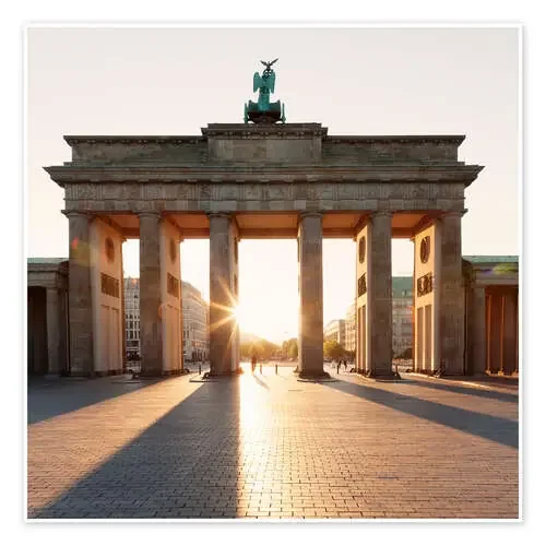 Puerta de Brandenburgo al amanecer de Markus Lange Robert Harding