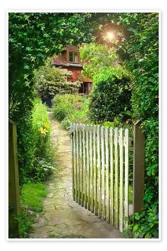 Puerta secreta del jardín de Simon Kayne MGL Licensing