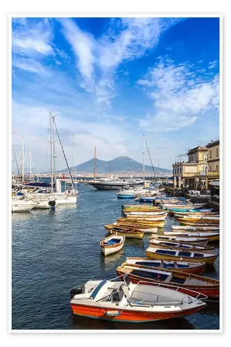 Puerto de Nápoles y monte Vesuvio Editors Choice