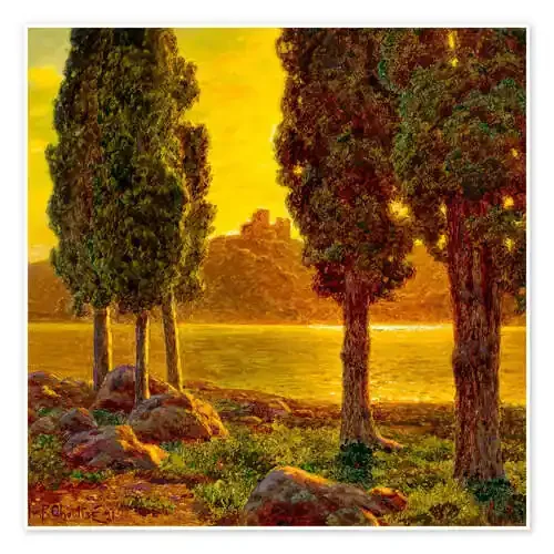 puesta del sol de Ivan Fedorovich Choultsé Master Collection