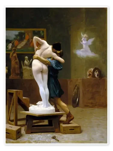 Pygmalion y Galatea de Jean-Léon Gérôme Master Collection