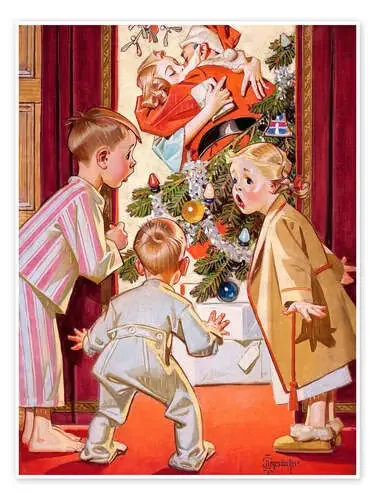 Qué miedo! de Joseph Christian Leyendecker Master Collection