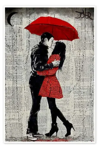 rain kisses de Loui Jover